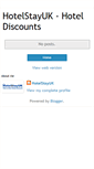 Mobile Screenshot of blog.hotelstayuk.com